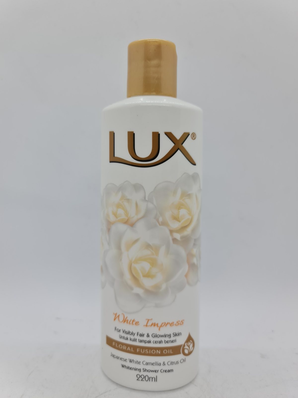 LUX SHOWER CREAM WHITE IMPRESS 220ML Gular Mart